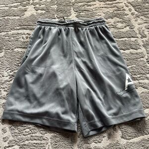 Gray Jordan Athletic Kids Shorts